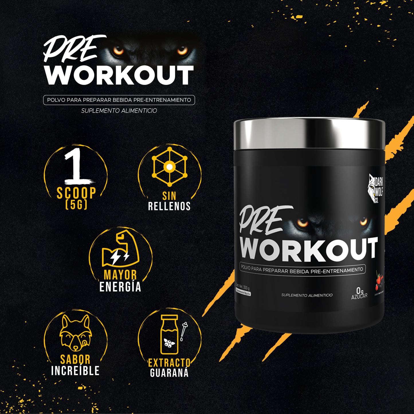 dark wolf preentreno beneficios