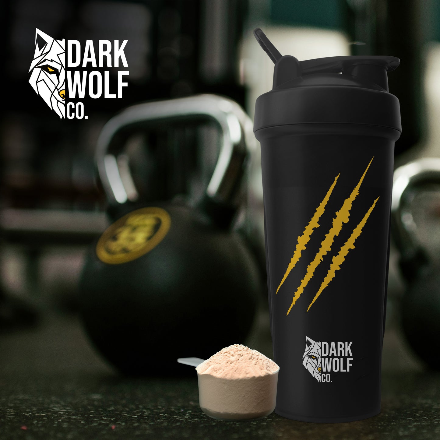Dark Wolf Proteína de Suero de Leche 2.24 kg - 64 Porciones, Sabor Churro